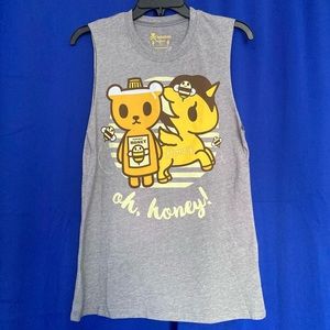 tokidoki Unicorno Honey Tank Top 🍯🐝💛🖤